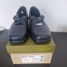 Hotter Melody Navy Leather