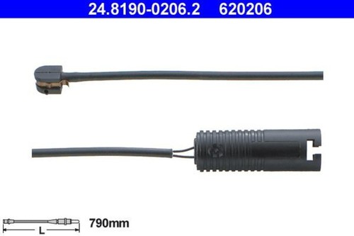 Disc brake pad wear - disc,