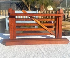 Vintage Oak Bar Farm Gate Pipe