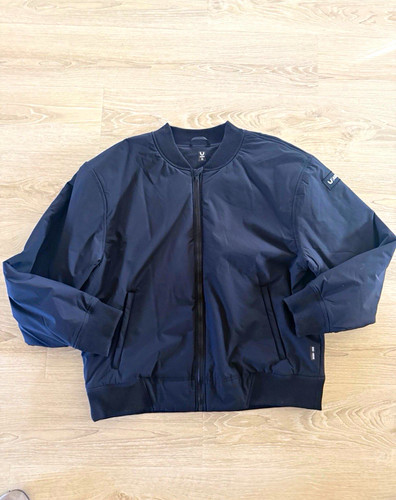 Asrv men black bomber jacket - asrv,