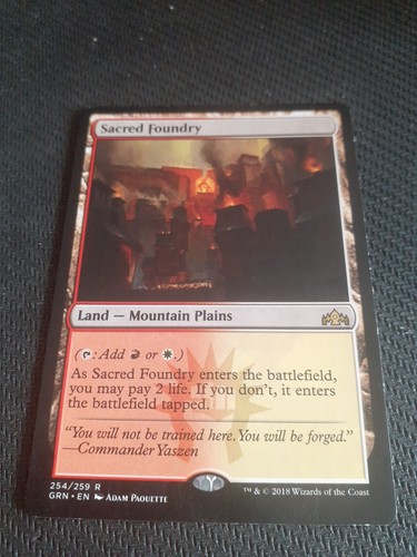 Mtg sacred foundry - guilds, of