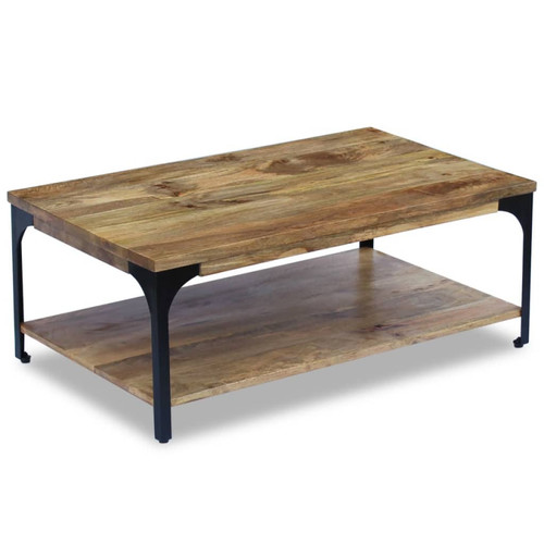 Coffee table natural mango - coffee,
