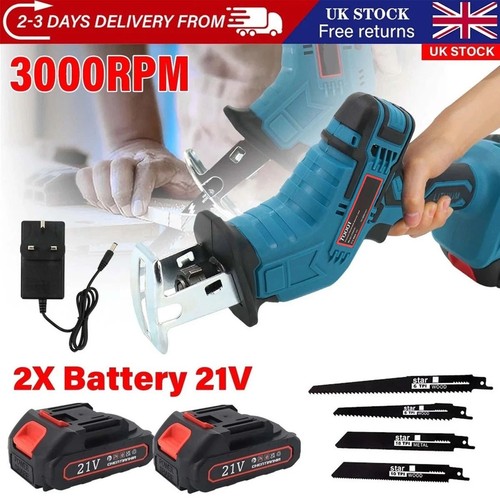 21v reciprocating saw - 21v, cordless
