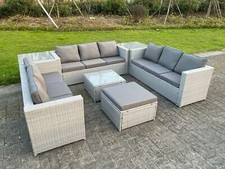 Fimous 10 Seater Wicker PE