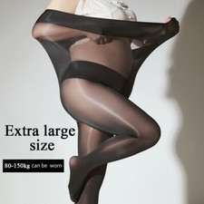 Womens Sexy Sheer Oil Shiny