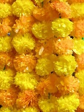 5 Pack Artificial Marigold