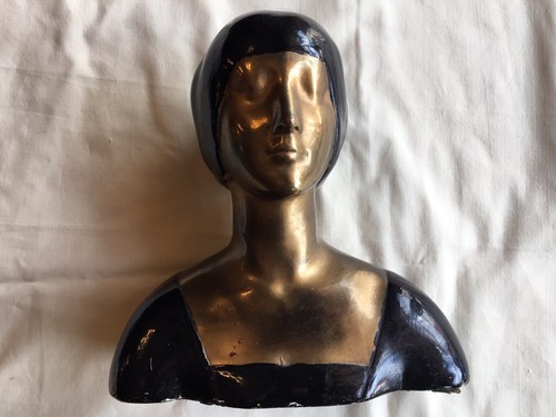 Antique art deco lady - deco,