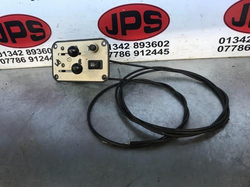 Dash panel throttle lever - panel,
