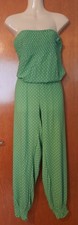 Vintage 80s Green Spotted