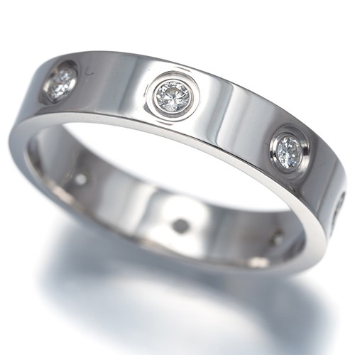 Auth cartier ring diamond love - auth,