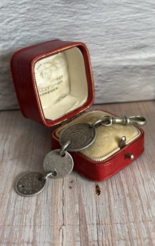 Antique silver plated albert - antique,