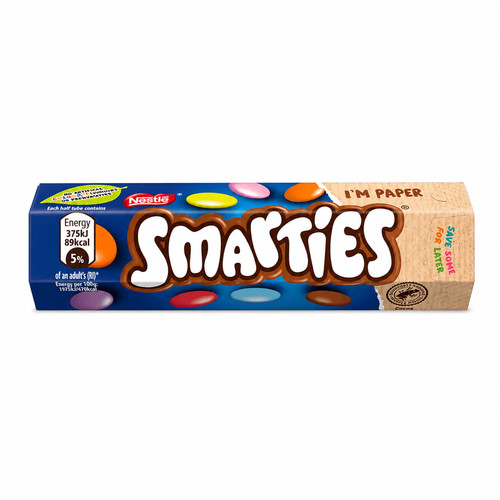 Smarties milk chocolate tube - milk,