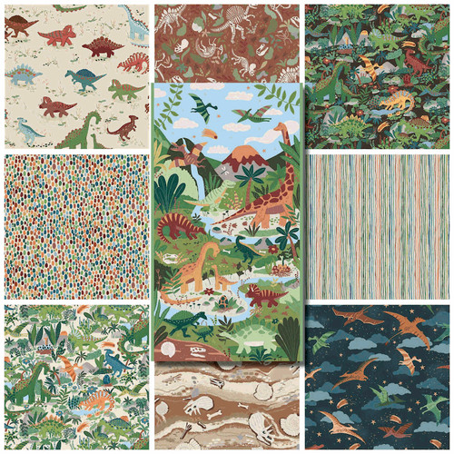 Prehistoric 100 cotton fabric - 100%,