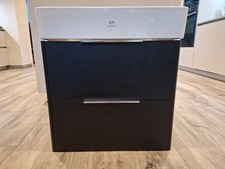 Laufen Pro S washbasin and Base vanity unit matte black wall hung ex-display