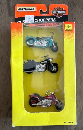 Vintage matchbox pack harley - matchbox, 3
