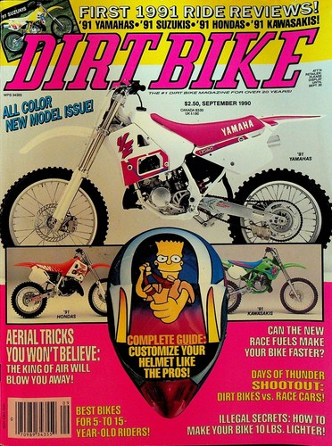 Dirt bike magazine - magazine, september