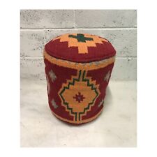 Moroccan Kilim footstool