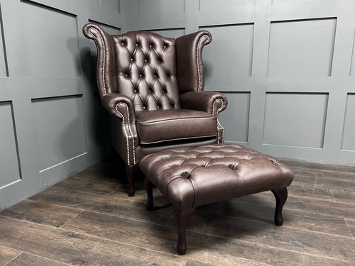 Chesterfield wing back arm - back,
