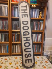 Large Wooden SIGN (THE DOG HOUSE).