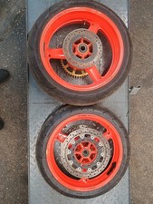 Yamaha YZF-R6 / R6 5EB 1999-2001 - Front & Rear Wheels - Pr with discs sprocket