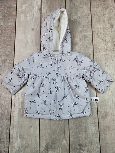 George grey zebra print fleece - grey,