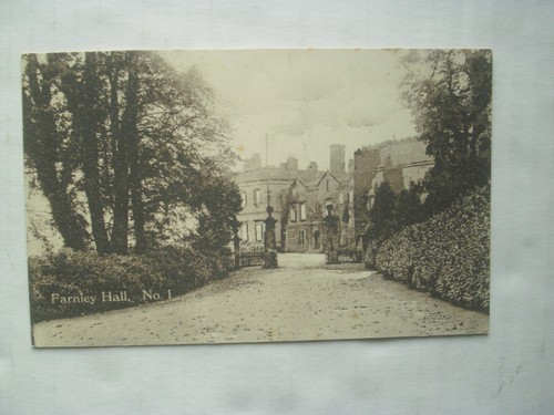 Postcard farnley hall near - postcard,