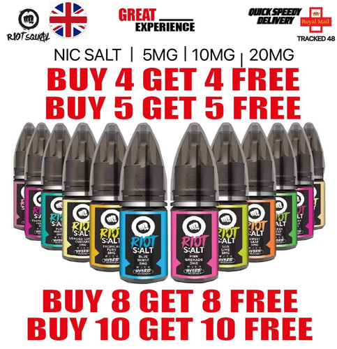 Riot squad 10ml nic - salt, e