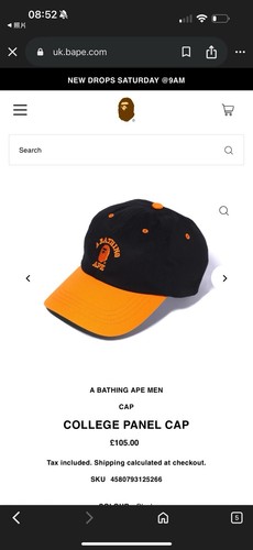 Bathing ape men cap - bathing,