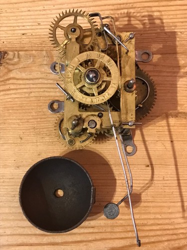 Antique ansonia alarm clock - ansonia,