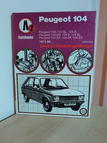 Workshop manual peugeot 104 - workshop,
