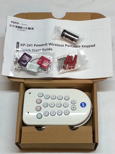 Visonic 241 wireless keypad - visonic, kp