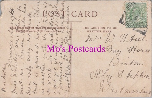 Genealogy postcard steel bay - postcard, -steel,