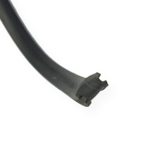 Vespa PX PE T5 125 150 200 Floor Runner Rubbers - Black