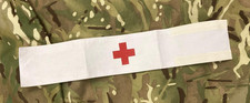 British Army RED CROSS ARMLET / ARMBAND GENUINE ISSUE