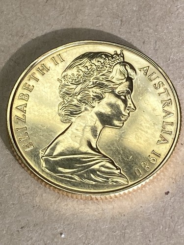 Gold coin australian 10 - coin., australian.