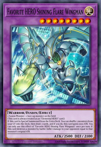 Favorite hero shining - hero, flare