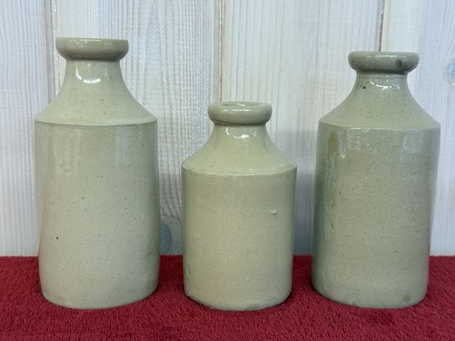 Stone bottles vintage antique - bottles,