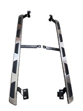 SIDE STEPS FOR AUDI Q7 4M  2016+ STAINLESS STEEL RUNNING BOARDS BAR
