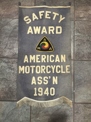 Vintage prewar ama motorcycle - vintage,