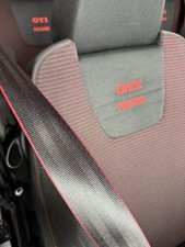 Genuine Vw Golf Mk4 Gti 25th Anniversary Red Stitched Seat Belts Set Tdi V6 R32