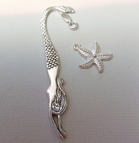 Mini mermaid bookmark blank - 1,