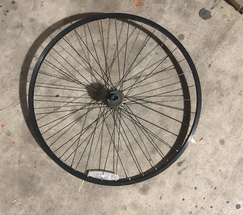 Rear bicycle wheel - bicycle, /