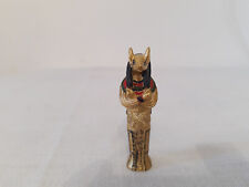 Miniature Egyptian Figurine Ornament Wolf God Deity Mythology Figurine