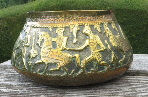 Antique indo persian brass - brass, or