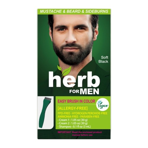 Herb for men mustache - men, beard