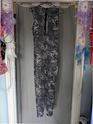 Shein grey animal print - shein,