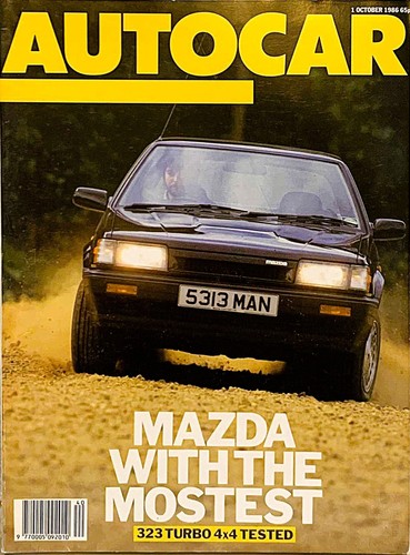 Autocar magazine oct - 01-oct-86,