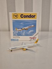 1:500 Herpa Wings No.511728 Boeing 757-300 Condor Airlines Diecast Plane Model