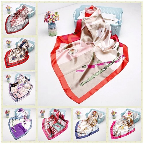 Satin boho silk floral printed - silk,