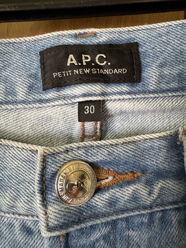 Men apc jeans size blue - men’s,
